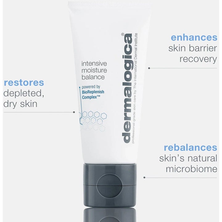 Dermalogica Intensive Moisture Balance 100 ml fuktighetskrem på tube som gjenoppretter tørr hud