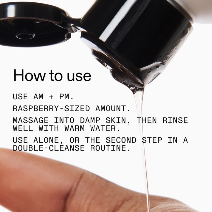 The INKEY List Salicylic Acid Cleanser 60 ml ansiktsrengjøring med salisylsyre viser klar gel og brukerveiledning