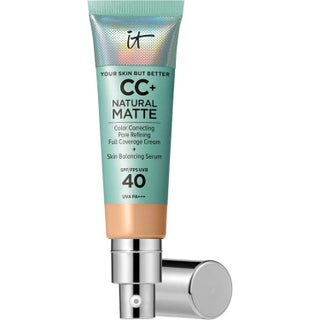 IT Cosmetics CC+ Cream Natural Matte Foundation With SPF 40