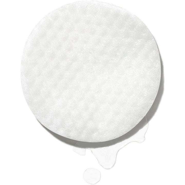 Exuviance Morning Glow 36 stk eksfolierende pads gir huden glød med en rund teksturert pad og klar væske