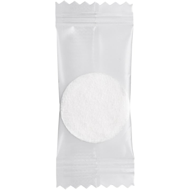 Beauté Pacifique Soothing & Hydrating Sheet Mask 15 ml beroligende ansiktsmaske i hvit rund form i klar plastpose.