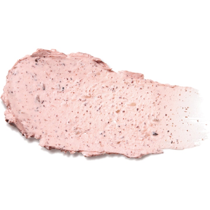 I'm From Beet Purifying Mask 110 ml rensende leiremaske med en kremet rosa tekstur og mørke eksfolierende korn