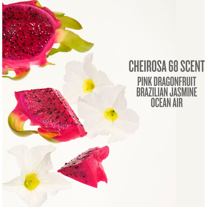 Sol de Janeiro Beija Flor Elasti-Body Oil 100 ml kroppsolje i rosa pumpeflaske vist med Elasti-Cream og Body Wash