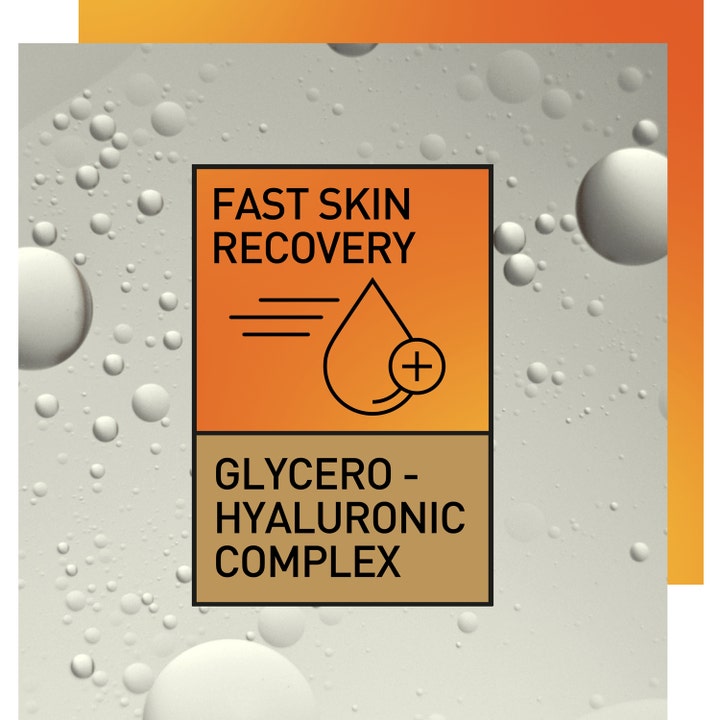 Adidas Skin & Mind Energy Kick 50 ml roll-on deodorant med glycero-hyaluronic complex og tekstur av dråper.
