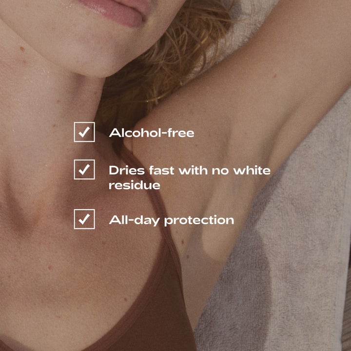 Bodyologist Daily Defence Antiperspirant 50 ml beskytter mot svette og viser tekst om alcohol-free formel.