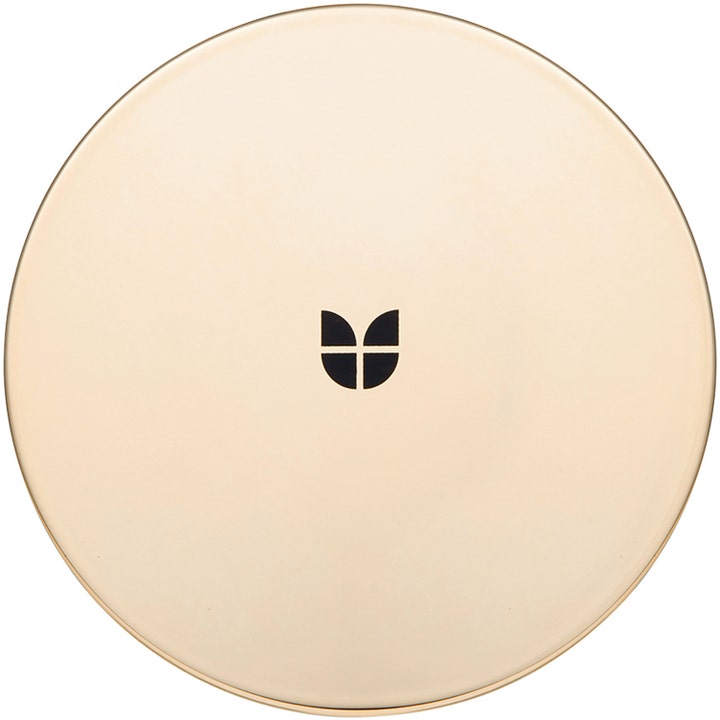 Mizon Black Pearl Eye Gel Patch 84 g øyepatcher mot mørke ringer i krukke med gullfarget lokk sett ovenfra