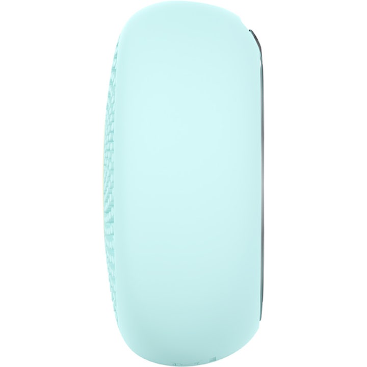 FOREO UFO 3 mini Arctic Blue 1 stk beauty tech viser en kompakt sideprofil i lyseblå silikon for ansiktsbehandling.