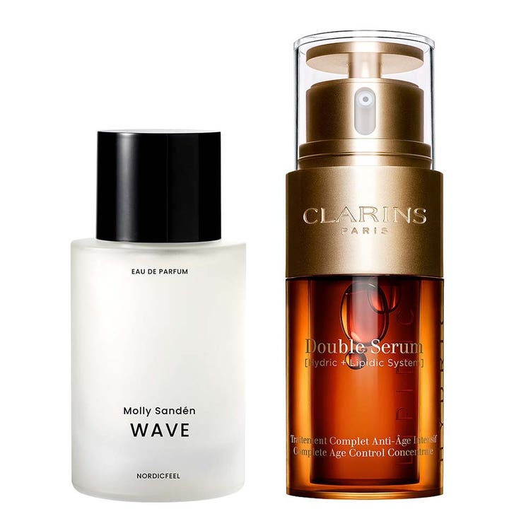 Wave & Clarins Double Serum Set