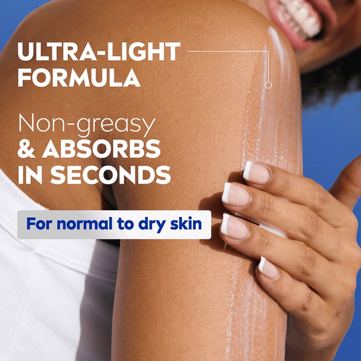 NIVEA Express Hydration Body Lotion 400 ml kroppslotion med ultra-lett formel som absorberes raskt på huden