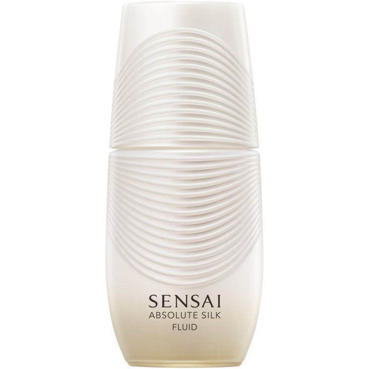 Sensai Absolute Silk Micro Essence-In-Lotion 150 ml fuktighetsgivende ansiktspleie i hvit flaske med elegant bølgemønster