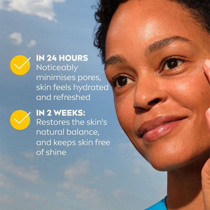 NIVEA Q10 Power Pore Minimising Day Cream 50 ml lett dagkrem med hvit tekstur som gir en mattende følelse