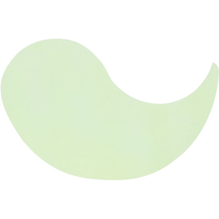 Holika Holika Eyefessional Anti-Wrinkle Avocado Eye Patch 84 g fuktighetsgivende lysegrønn hydrogel-maske mot rynker.