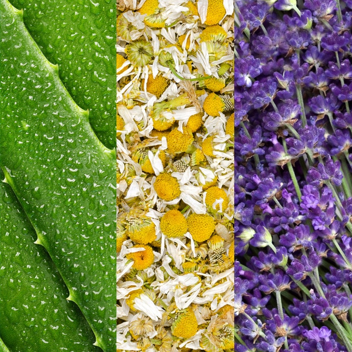 Mario Badescu Facial Spray Aloe, Chamomile & Lavender 59 ml ansiktsspray med ingrediensene aloe vera, kamille og lavendel