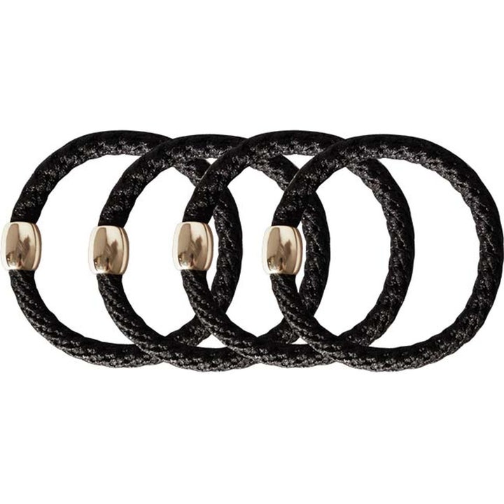 Braided Hair Tie Black
