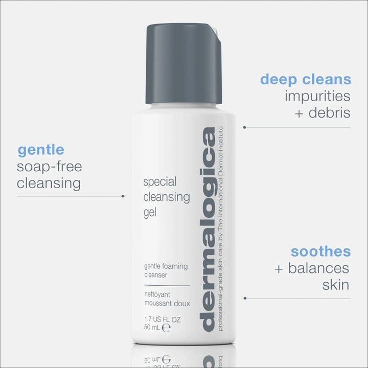 Dermalogica Special Cleansing Gel 50 ml såpefri ansiktsrens som dyprenser urenheter og beroliger huden.