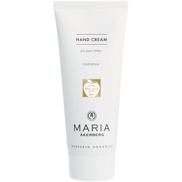 Maria Åkerberg Hand Cream 100 ml pleiende håndkrem med ringblomst i en hvit og stilren tube