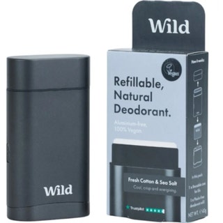 Wild Fresh Cotton & Sea Salt Refillable Deodorant
