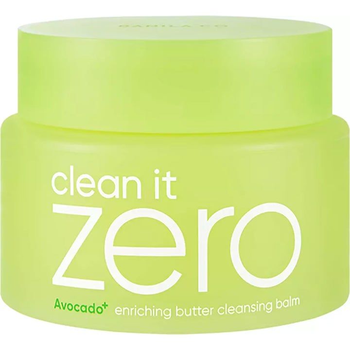 Banila Co Clean It Zero Avocado 100 ml rensende balm i en limegrønn krukke som fjerner sminke effektivt