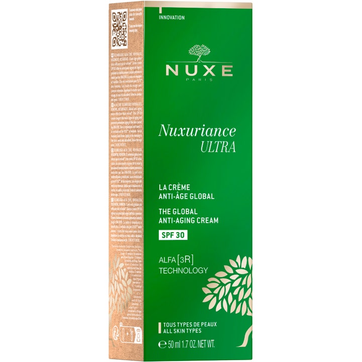 Nuxe Nuxuriance Ultra 50 ml anti-aging dagkrem med SPF 30 i grønn forpakning med Alfa 3R Technology