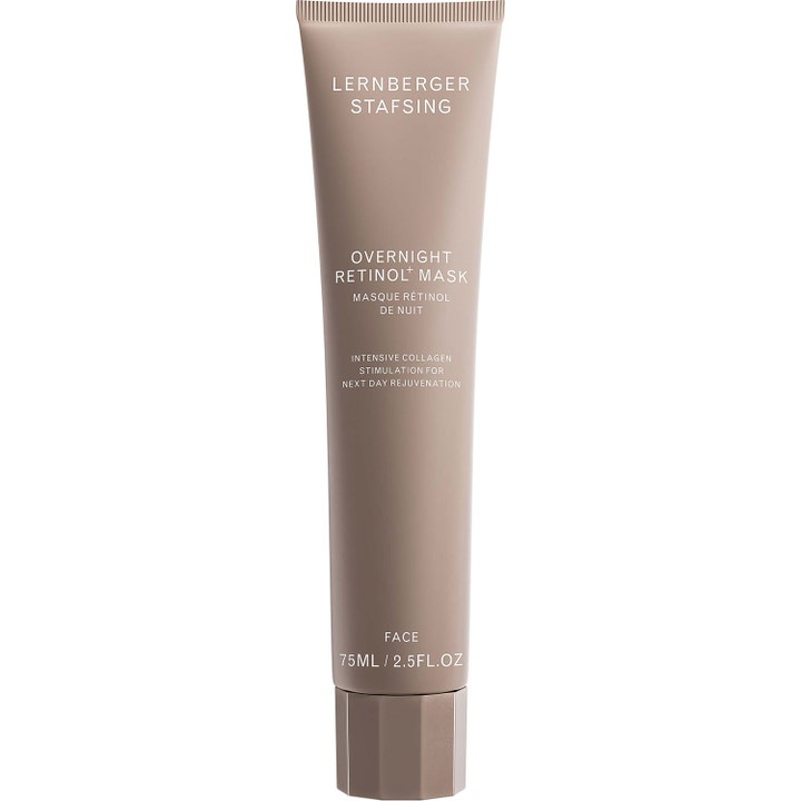 Lernberger Stafsing Overnight Retinol Mask 75 ml fornyende ansiktsmaske i beige tube med metallisk kork