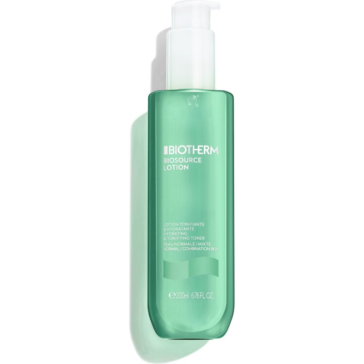 Biotherm Biosource 24h Hydrating & Tonifying Toner 200 ml fuktighetsgivende ansiktsvann i grønn pumpeflaske