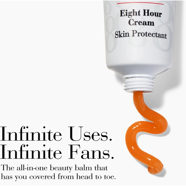 Elizabeth Arden Eight Hour Cream 50 ml i tube med en tykk oransje geltekstur som beskytter huden