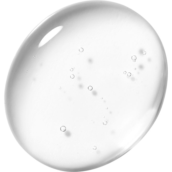 Make Prem Safe Me. Relief Watery Ampoule 50 ml fuktighetsgivende serum har en klar og lett tekstur med små luftbobler.