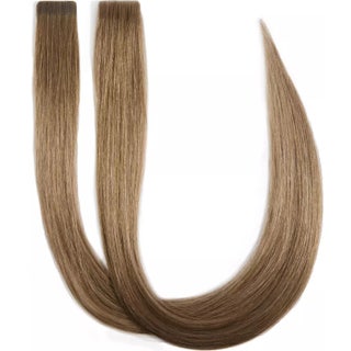 Rapunzel of Sweden Premium Tape Extensions - Seamless & Classic 3 (50 Cm) Brownish Blonde Balayage B5.0/8.3