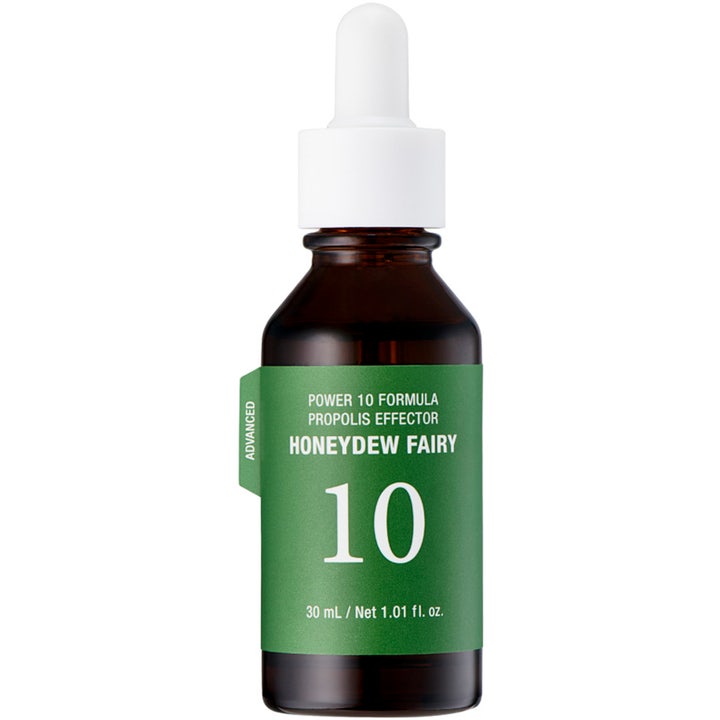 It's Skin Power 10 Formula Propolis Effector 30 ml glødgivende serum i brun glassflaske med grønn etikett