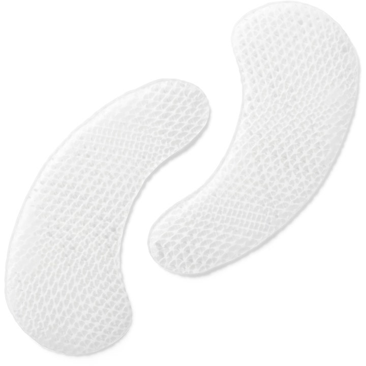 By Terry Hyaluronic Global Eye Patch 1 stk fuktighetsgivende øyepatches med hvit bikubemønstret tekstur