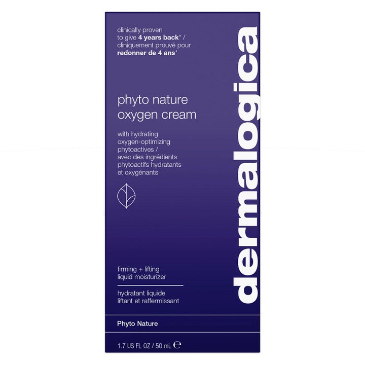 Dermalogica Phyto Nature Oxygen Cream 50 ml oppstrammende fuktighetskrem i lilla eske med hvit tekst