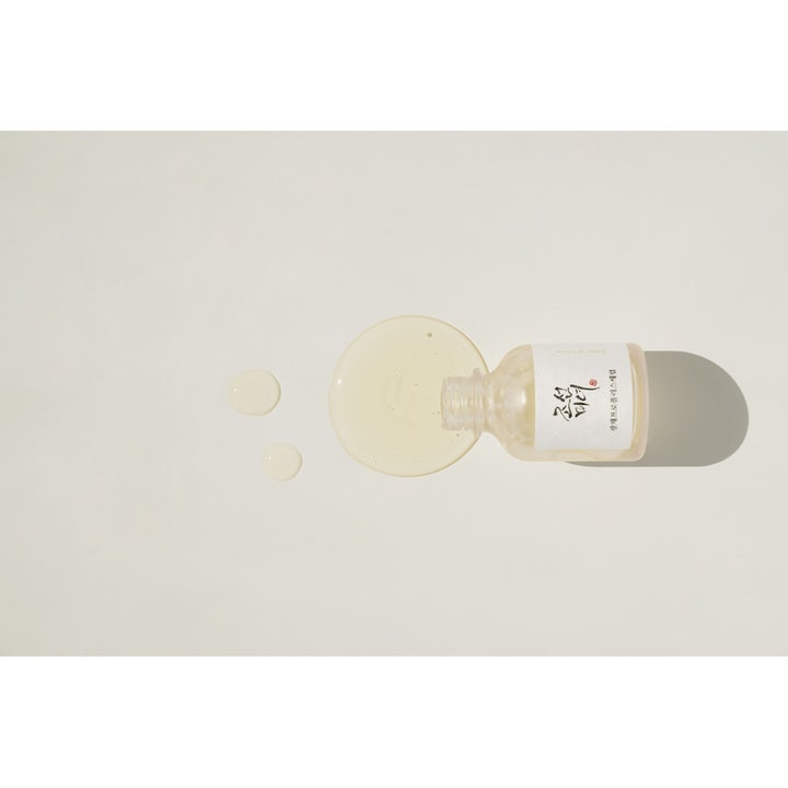 Beauty of Joseon Glow Serum 30 ml fuktighetsgivende ansiktsserum med flytende gyllen tekstur fra glassflaske