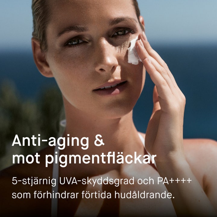 EVY Technology Melanoma Awareness Defence Face Mousse 75 ml solkrem ansikt med sweat resistant beskyttelse for trening i sol.