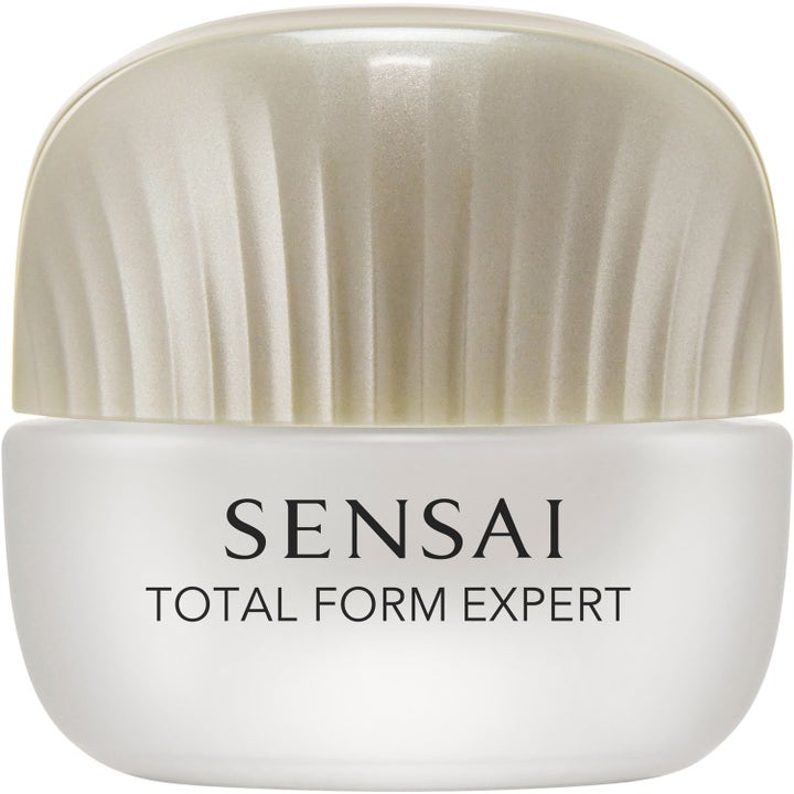 Sensai Saho Trial Set 149 ml Total Form Expert ansiktskrem i frostet glasskrukke med riflet gulllokk
