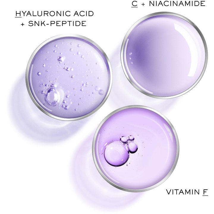 Lancôme Rénergie H.C.F. Triple Serum Eye 20 ml øyeserum med hyaluronsyre, vitamin C, niacinamid og vitamin F tekstur