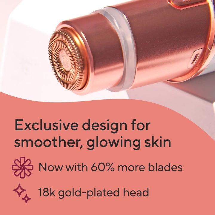 Flawless Flawless Face Blush 4.0 1 stk ansiktstrimmer for hårfjerning med 18k gullbelagt hode som gir glattere hud