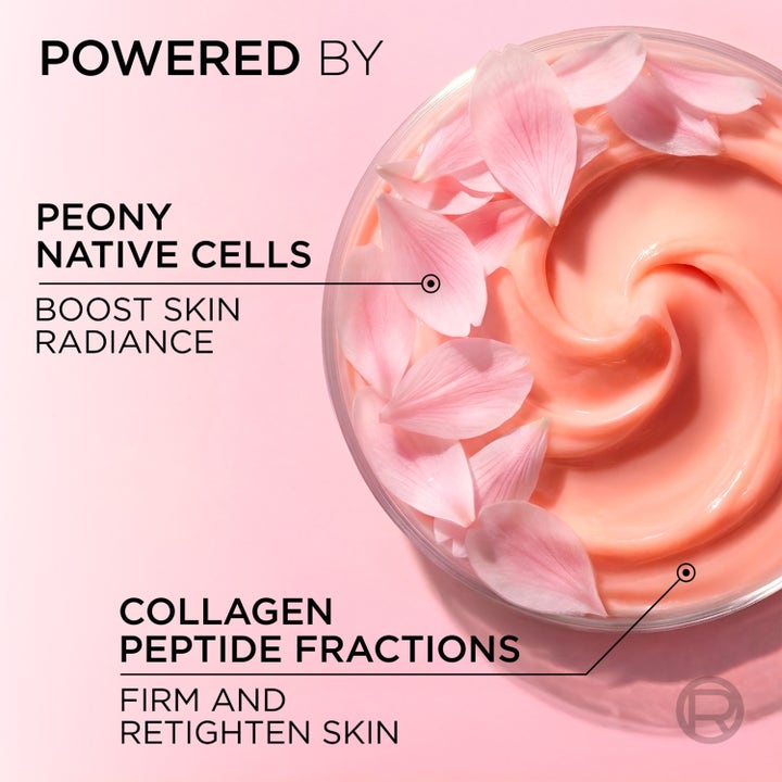 L'Oréal Paris Age Perfect Golden Age 50 ml dagkrem med Peony Native Cells og Collagen Peptide i rosa kremtekstur