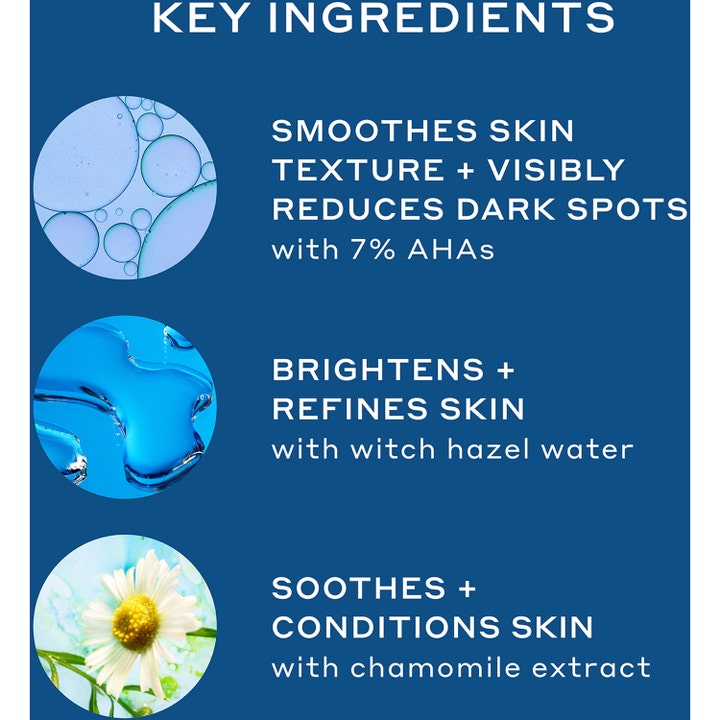 Ole Henriksen Glow2OH Dark Spot Toner 190 ml med AHA og kamille som reduserer mørke flekker og beroliger huden