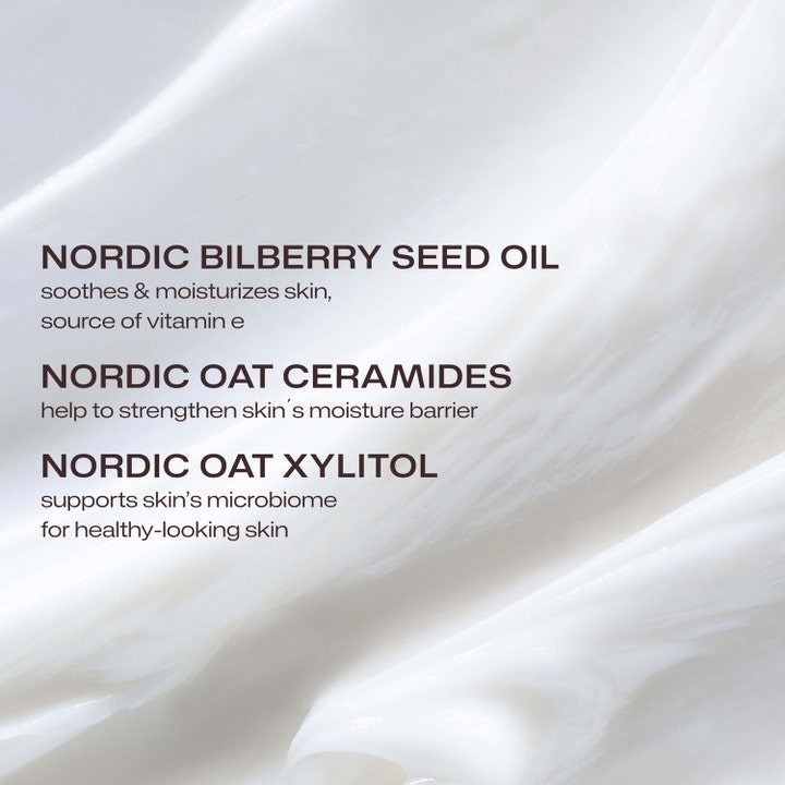 Lumene Nordic Sensitive Rich Day Cream 50 ml beroligende dagkrem med nærende tekstur og nordisk havre.