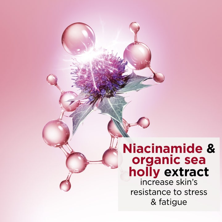 Clarins Multi-Active Jour 50 ml dagkrem med niacinamide og sea holly som gir glød og motvirker tegn på stress
