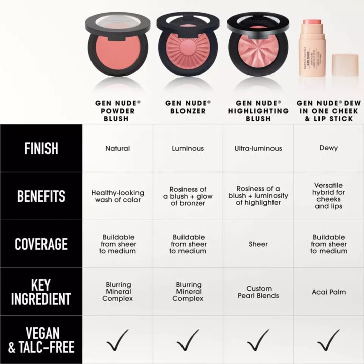 GEN NUDE Dew in One Cheek & Lip Stick