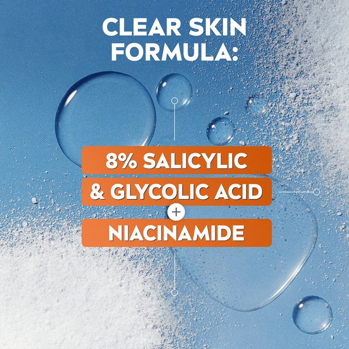 NIVEA Derma Skin Clear Night Exfoliator 40 ml nattkrem med 8% salisyl- og glykolsyre pluss niacinamid.