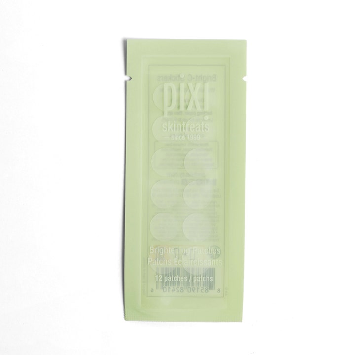 Pixi Bright-C Stickers 24 stk lysnende spot treatment i lysegrønn sachet med runde patches.