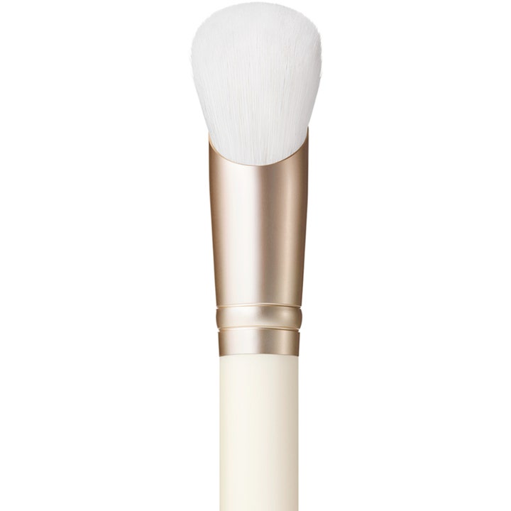 MAC Cosmetics Serum + Moisturizer Brush 1 stk hudpleiebørste med hvit bust og gullfarget hylse for jevn påføring