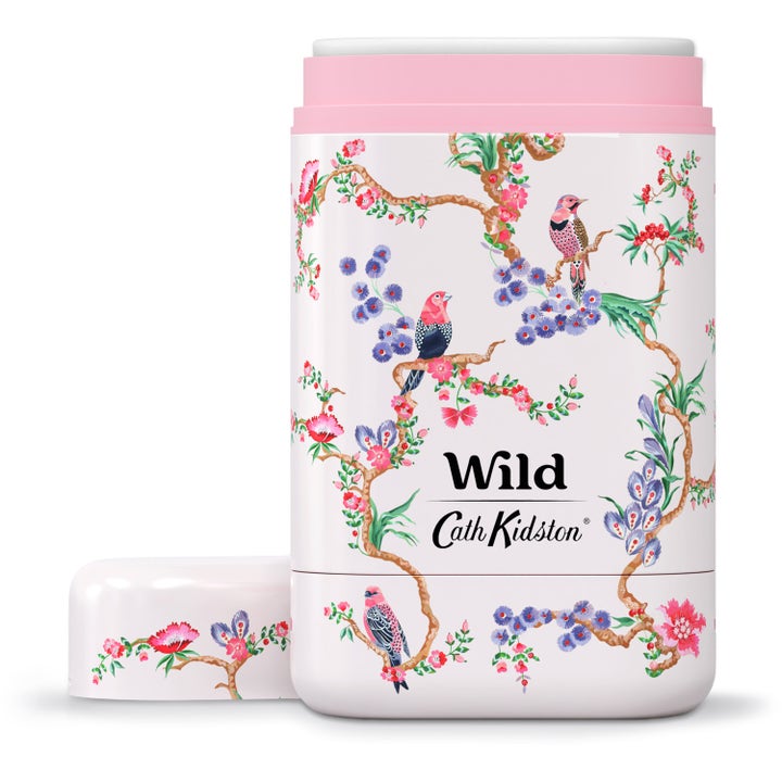 Wild Deo stick Birds Berries 40 g deodorant i Cath Kidston-beholder med mønster av fugler og kirsebærblomster