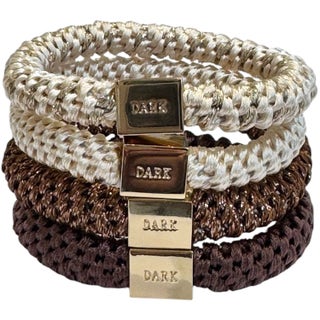 Dark Fat Hair Ties Combo