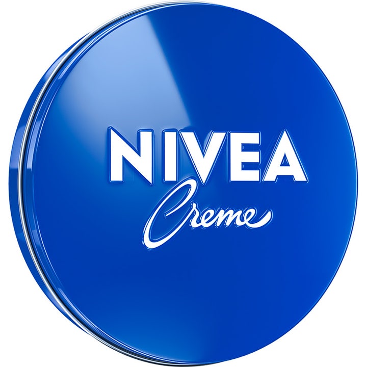 NIVEA Creme 75 ml fuktighetskrem i ikonisk rund blå metallboks som gir intensiv pleie til tørr hud