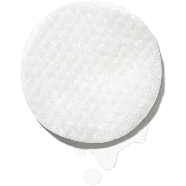 Exuviance SkinRise Morning Glow 36 stk glødgivende serum med en hvit strukturert pad og fuktighetsgivende dråper