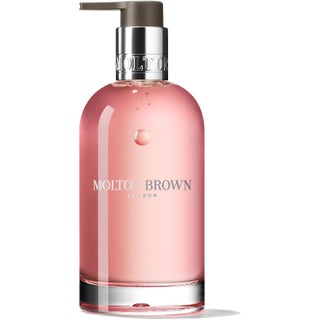 Molton Brown Delicious Rhubarb & Rose Fine Liquid Hand Wash Glass Bottle