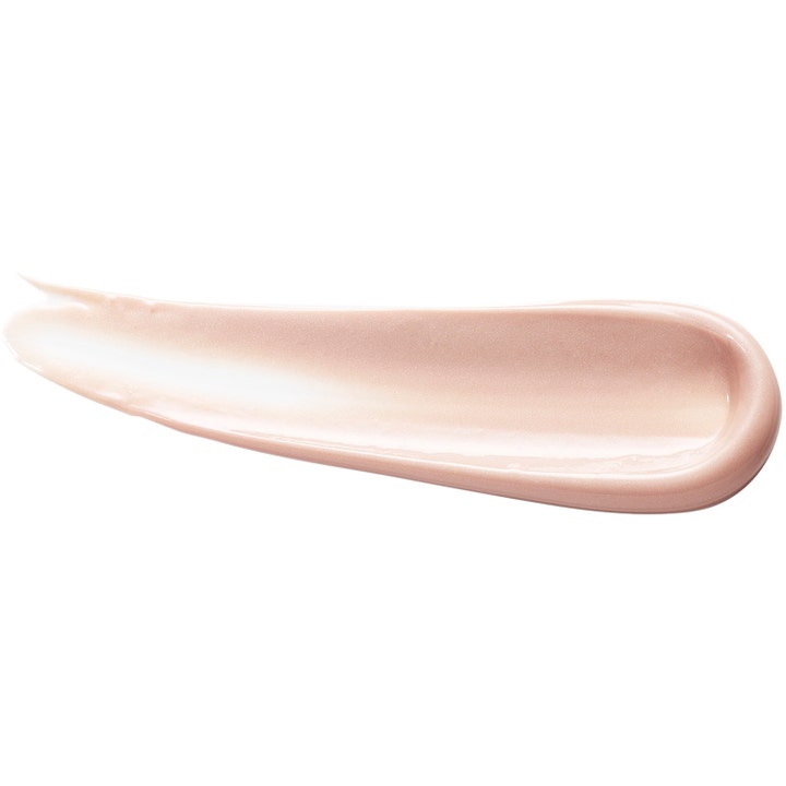 Origins GinZing Brightening Eye Cream Cool Shade 15 ml opplysende øyekrem i en kremet lyserosa tekstur med glans